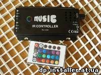 Музыкальный LED контроллер для управления RGB лентой